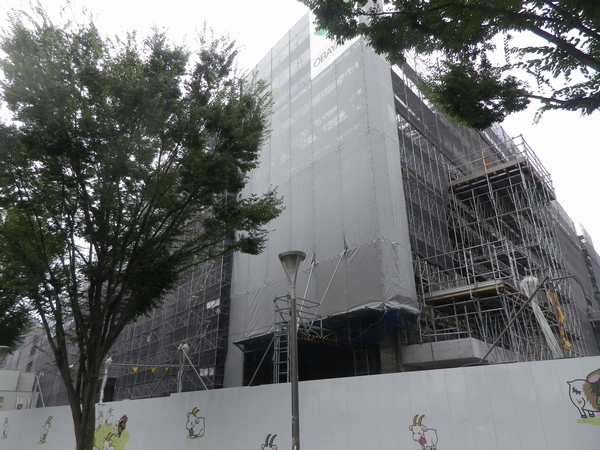 立川市グリーンスプリングスの様子2019年8月末